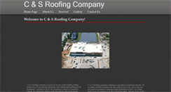 Desktop Screenshot of csroofingfl.com